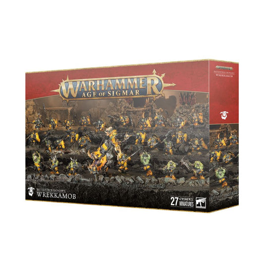 Warhammer Age of Sigmar - Ironjawz: Wrekkamob Battleforce Box