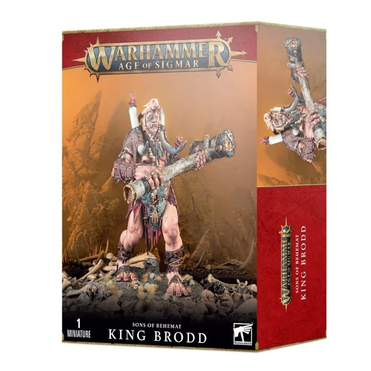 Warhammer Age of Sigmar - Sons Of Behemat King Brodd