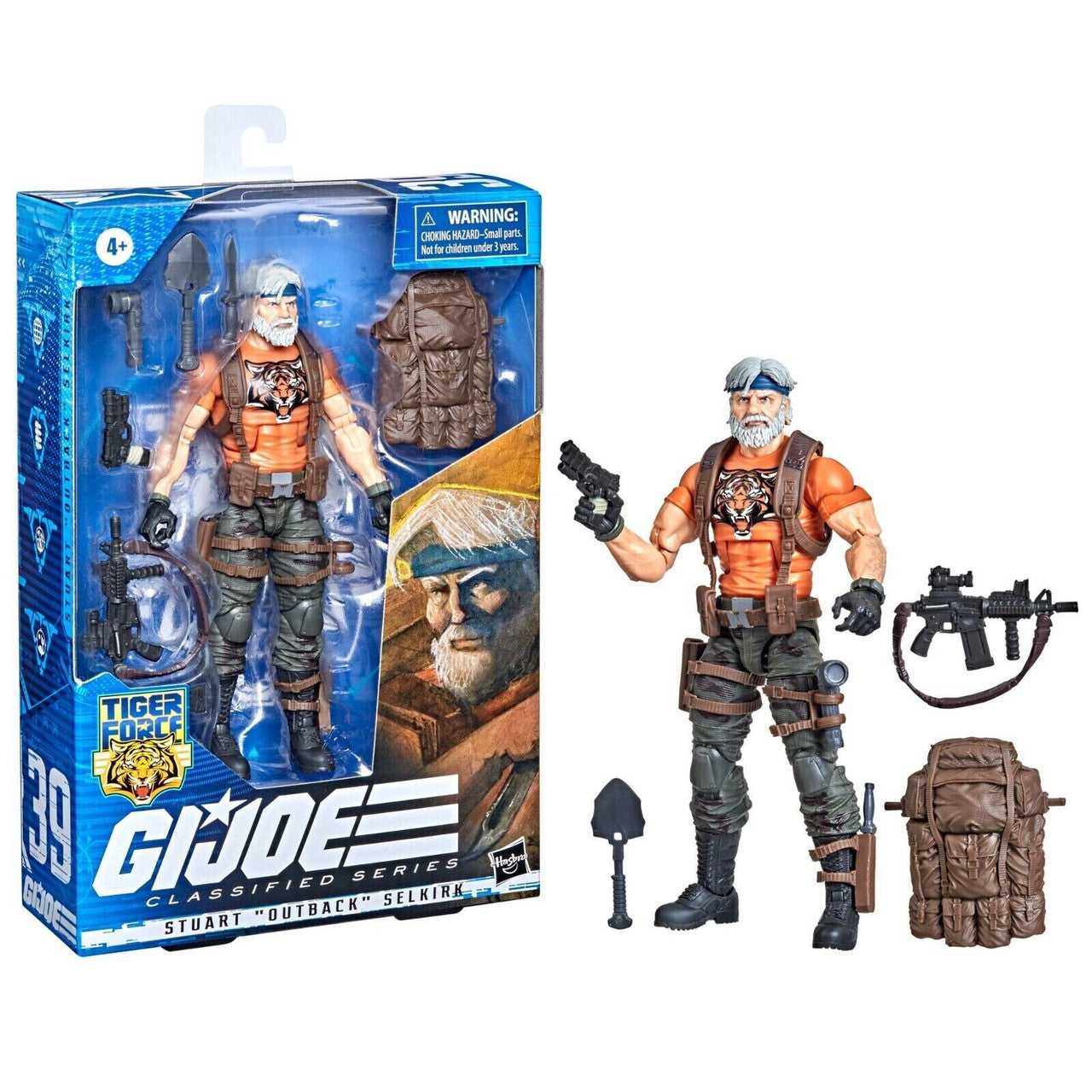 G.I. Joe - Classified Series: (39) Stuart "Outback" Selkirk 6-Inch Action Figure
