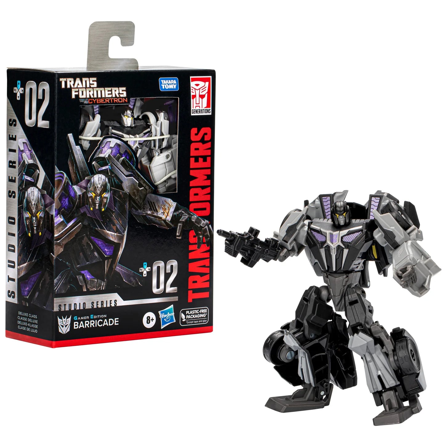 Transformers - Studio Series - Deluxe Class: Gamer Edition: Barricade (02)