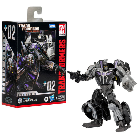 Transformers - Studio Series - Deluxe Class: Gamer Edition: Barricade (02)
