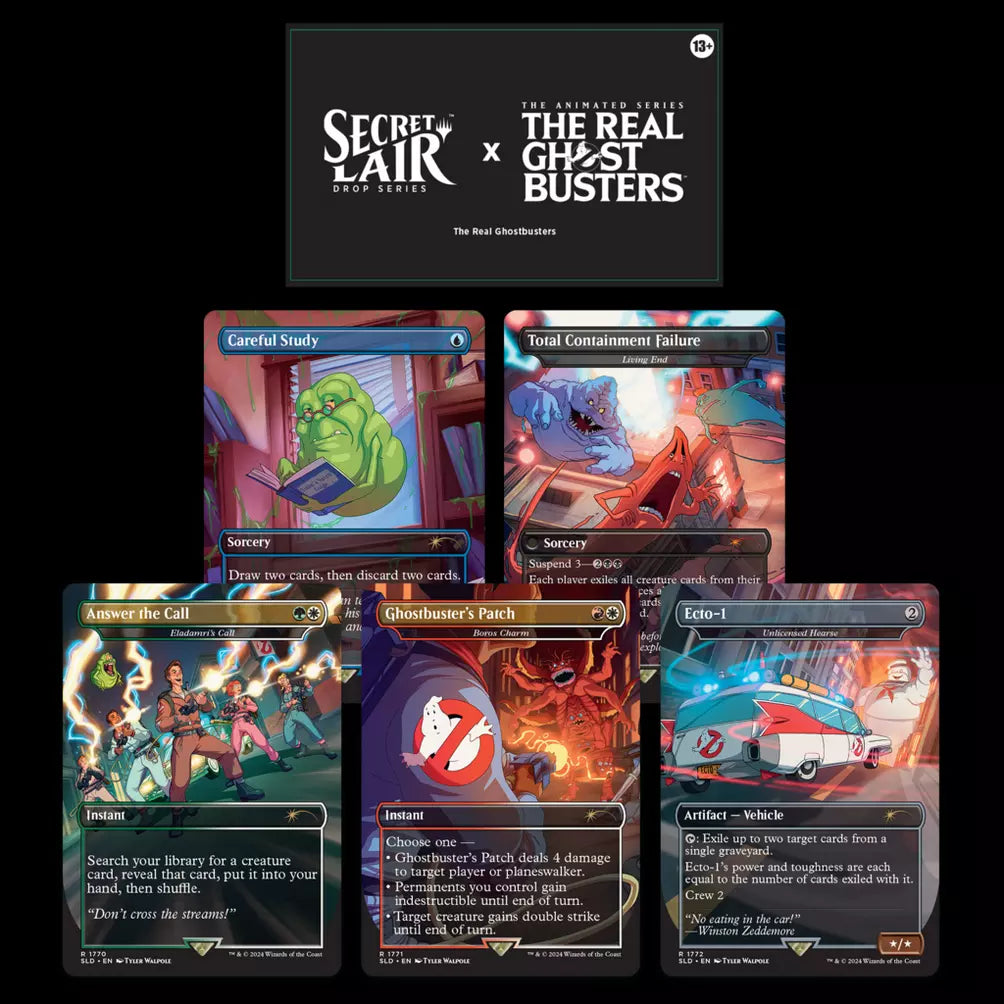 Magic the Gathering CCG: Secret Lair - Ghostbusters: The Real Ghostbusters