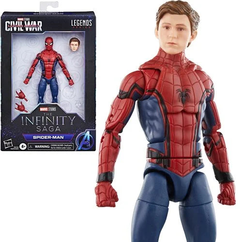 Marvel Legends - Infinity Saga: Captain America: Civil War: Spider-Man 6in Action Figure