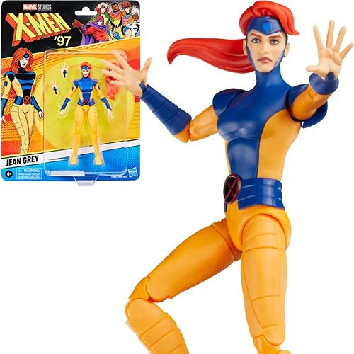 Marvel Legends - X-Men 97: Jean Grey Retro Card 6-inch Action Figure