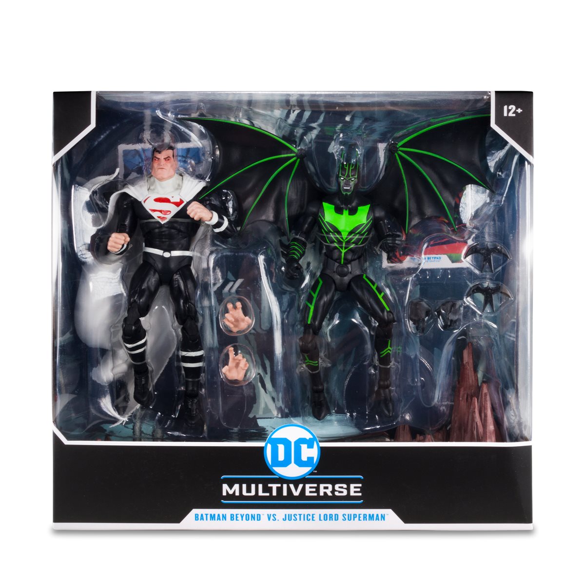DC Multiverse - Batman Beyond vs. Justice Lord Superman 7-Inch Scale Action Figure 2-Pack