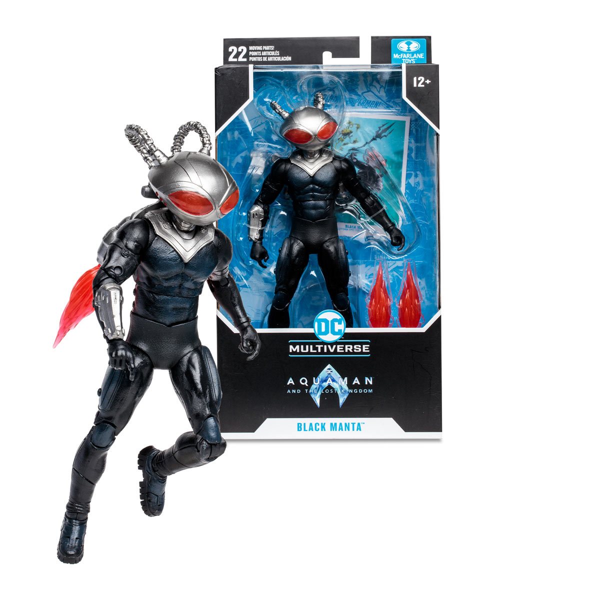 DC Multiverse - Aquaman and the Lost Kingdom Movie: Black Manta 7-Inch Scale Action Figure