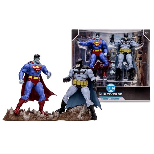 DC Multiverse - Bizarro and Batzarro 7-Inch Scale Action Figure 2-Pack