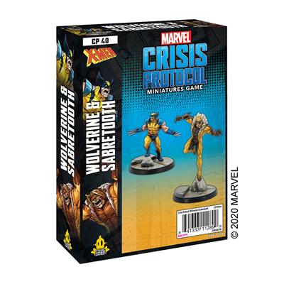 Marvel Crisis Protocol: Wolverine and Sabertooth