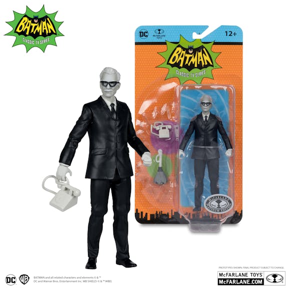 DC Retro - Batman 1966: Alfred Pennyworth 6-in Action Figure  (Platinum)