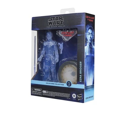 Star Wars: Black Series: Holocomm Collection - Ezra Bridger 6-Inch Action Figure (w/ Light-Up Holopuck)