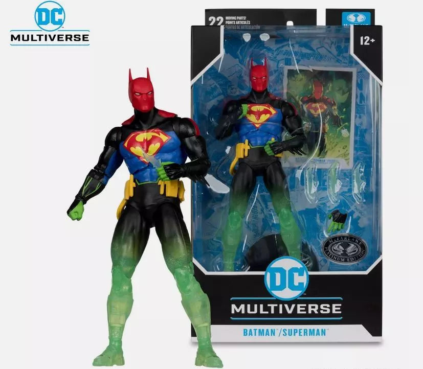 DC Multiverse - Batman/Superman Fusion 7-Inch Scale Action Figure (Platinum Edition)