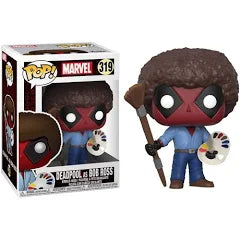 Funko Pop! Marvel: Deadpool as Bob Ross #319