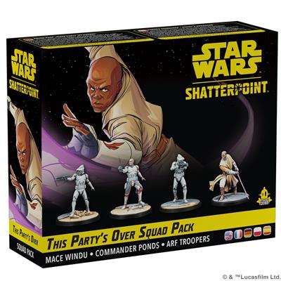 Star Wars Shatterpoint - This Party's Over: Mace Windu Squad Pack