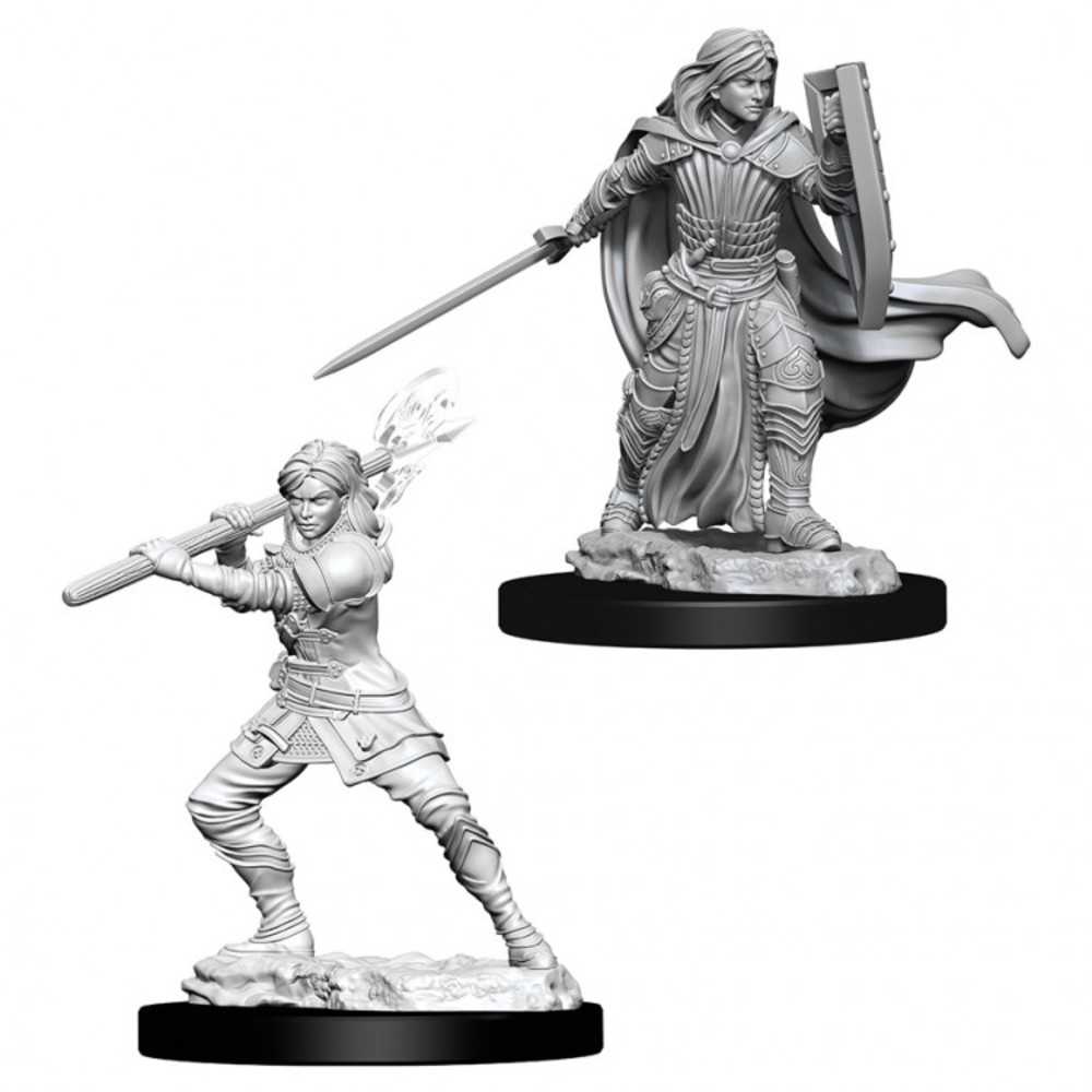 D&D Nolzur's Marvelous Unpainted Miniatures - W10 Female Human Paladin