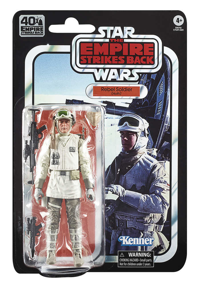 Star Wars: Black Series: Empire Strikes Back - Rebel Soldier (Hoth) 6-Inch Action Figure