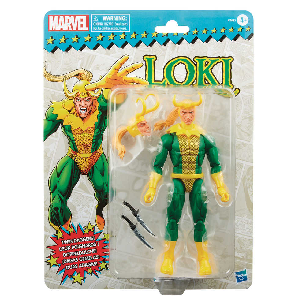 Marvel Legends - Retro Loki 6in Action Figure
