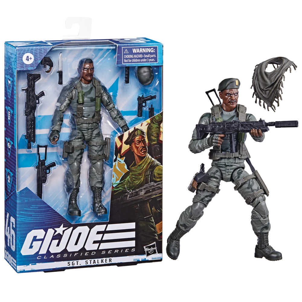 G.I. Joe - Classified Series: (46) Sgt Stalker Action Figure 6in