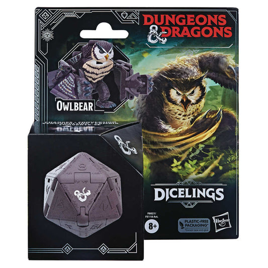 D&D Dicelings Brown Owlbear Collector's Figure Case